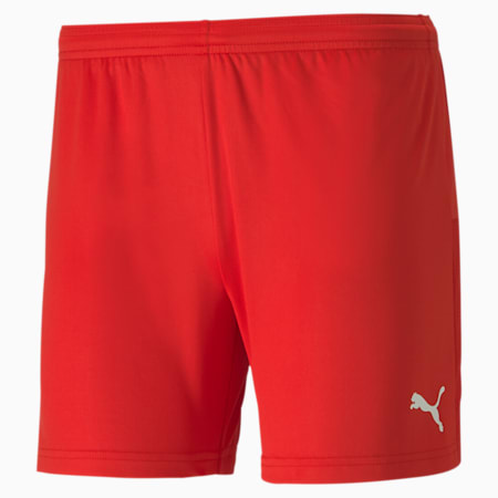 teamGOAL Knitted Football Women's Shorts, Puma Red, small