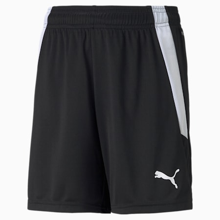 Short de football teamLIGA Enfant et Adolescent, Puma Black-Puma White, small