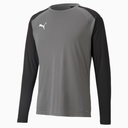 teamPACER Long Sleeve Goalkeeper Jersey Men, Smoked Pearl-Puma Black-Puma White, small-PHL