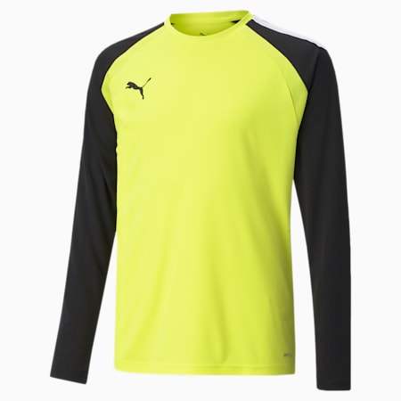 teamPACER Long Sleeve Youth Goalkeeper Jersey, Fluo Yellow-Puma Black-Puma White, small-PHL