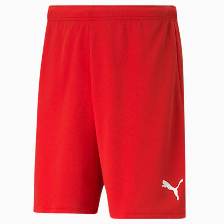 teamRISE Men's Football Shorts, Puma Red-Puma White, small-THA