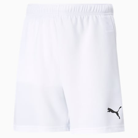 Shorts de fútbol juveniles teamRISE, Puma White-Puma Black, small