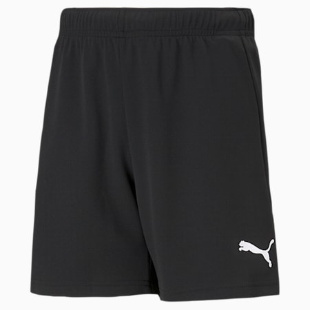 teamRISE Youth Football Shorts, Puma Black-Puma White, small-SEA