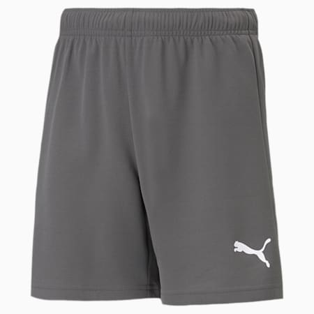 teamRISE Football Shorts Youth, Smoked Pearl-Puma White, small-SEA