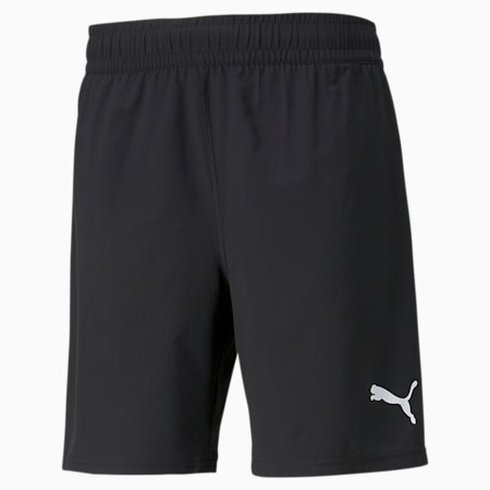 teamFINAL Men's Football Shorts, Puma Black, small-PHL