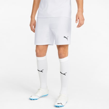 Shorts da calcio teamFINAL da uomo, Puma White, small