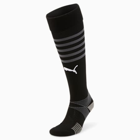 teamFINAL Men's Football Socks, Puma Black-Puma White, small-THA
