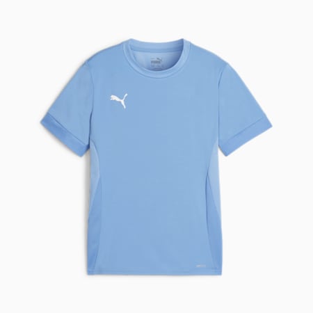 teamGOAL Youth Matchday Training Jersey, Team Light Blue-PUMA White-Clear Sea, small-THA