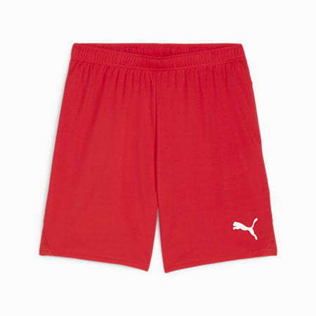 teamGOAL Men's Football Shorts, PUMA Red-PUMA White, small-THA