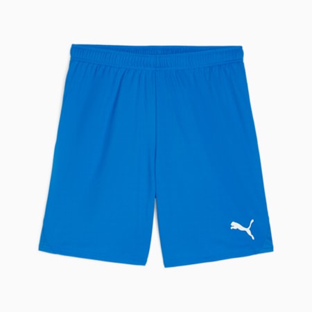 กางเกงฟุตบอลผู้ชาย teamGOAL, Electric Blue Lemonade-PUMA White, small-THA