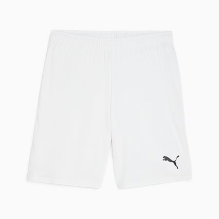 teamGOAL Men's Football Shorts, PUMA White-PUMA Black, small-THA