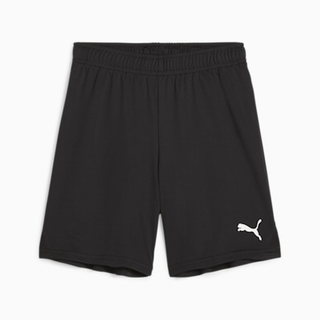 teamGOAL Youth Football Shorts, PUMA Black-PUMA White, small-THA