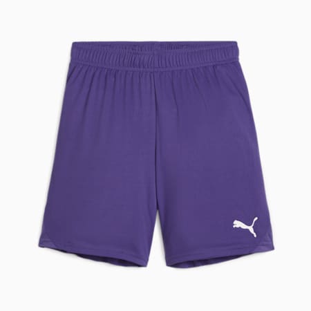 teamGOAL Youth Football Shorts, Team Violet-PUMA White, small-THA