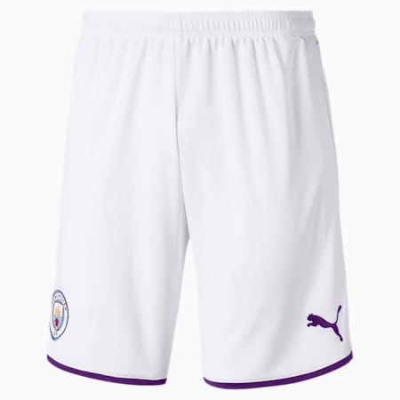 Man City Men's Replica Shorts, Puma White-Tillandsia Purple, small-SEA