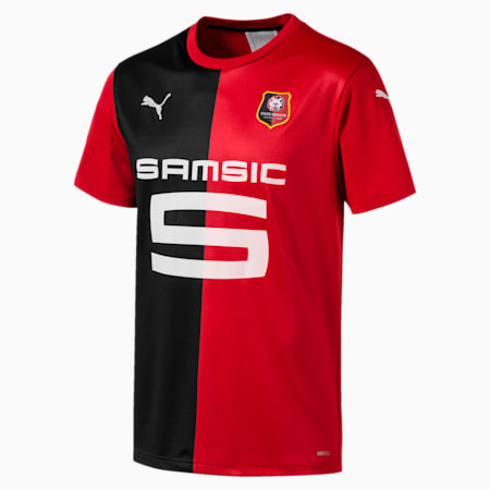Stade Rennais Fc Men S Home Replica Jersey Puma Red Puma Black Puma Izbrano Puma