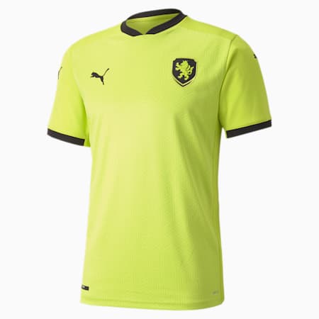 Puma公式 Facr Ss アウェイ レプリカシャツ Limepunch Puma Black プーマ チェコ プーマ