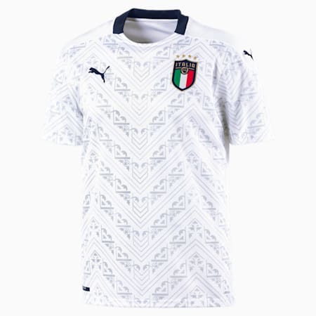 Maillot Exterieur Italie Replica Pour Homme Puma White Peacoat