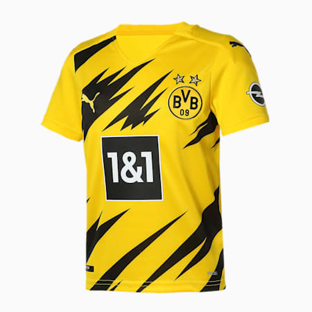 Puma公式 キッズ ドルトムント Bvb ホーム 半袖 レプリカ シャツ Jr サッカー ユニフォーム