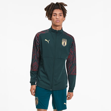 Italia Men's Third Stadium Jacket, 10, small-SEA