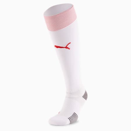 Suisse Men’s Away Replica Socks, Puma White-Puma Red, small