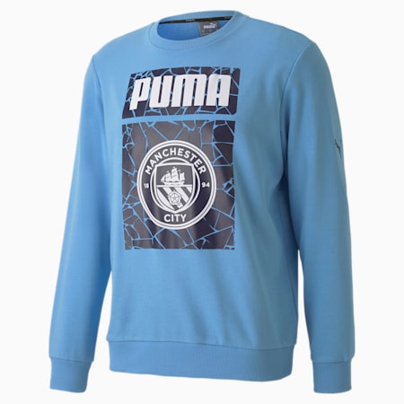 light blue puma sweatshirt