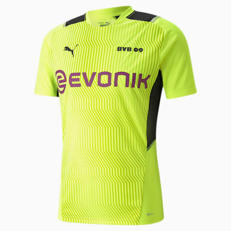 BVB Training Men's Jersey, Safety Yellow-Puma Black, small-SEA