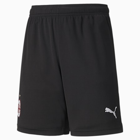 AC Milan Home Replica Youth Football Shorts, Puma Black-Puma White, small