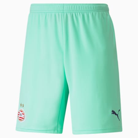 PSV Third Replica Men's Football Shorts 21/22, Green Glimmer-Astral Aura, small-GBR