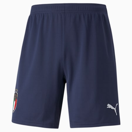 FIGC Away Men's Replica Shorts, Peacoat-Puma White, small-GBR