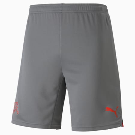 Short Extérieur Suisse Replica homme, Smoked Pearl-Puma Red, small