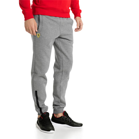 Ferrari Men's Sweatpants, Medium Gray Heather, small-SEA