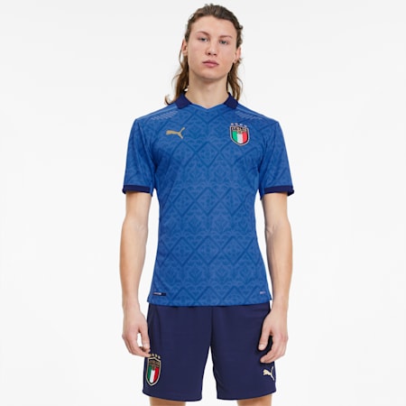 Italia Men's Home Authentic Jersey, Team Power Blue-Peacoat, small-SEA