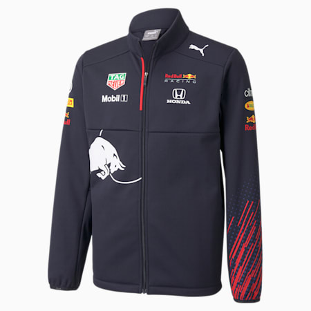 Red Bull Racing Team Softshell Youth Jacket, NIGHT SKY, small-GBR