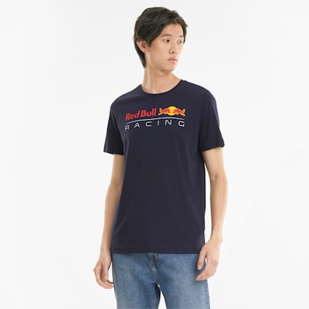 T-shirt con logo Red Bull Racing uomo, NIGHT SKY, small