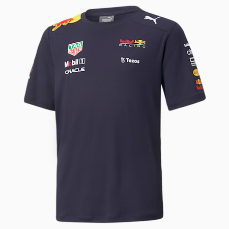 Red Bull Racing-team T-shirt voor jongeren, NIGHT SKY, small