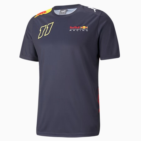 Red Bull Racing Checo Pérez Herren T-Shirt, NIGHT SKY, small