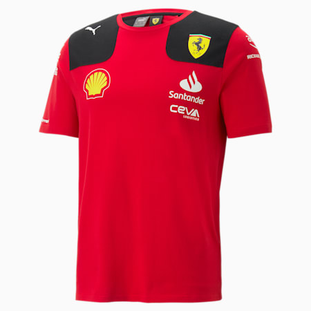 Scuderia Ferrari 2023 Team T-shirt, Rosso Corsa, small