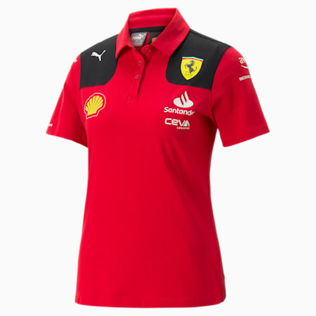 Scuderia Ferrari 2023 Team Replica Polo Women, Rosso Corsa, small-SEA