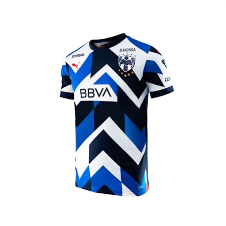 C.F. Monterrey Kids' Soccer Alternate Replica Shirt 2023-2024, PUMA Team Royal, small