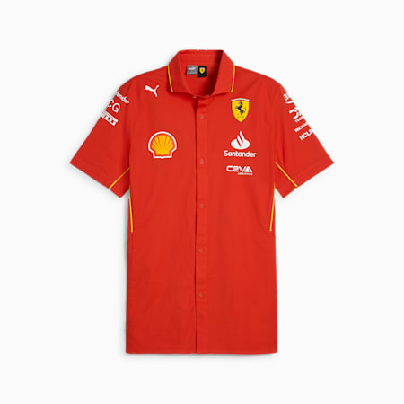 Scuderia Ferrari 2024 Team Shirt F1 Merchandise in Singapore