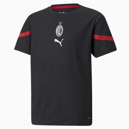 AC Milan Prematch Jugend Trikot | Puma Black-Tango Red ...