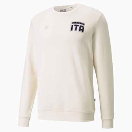 FIGC FtblFeat Crew Neck Men's Football Sweatshirt, no color, small