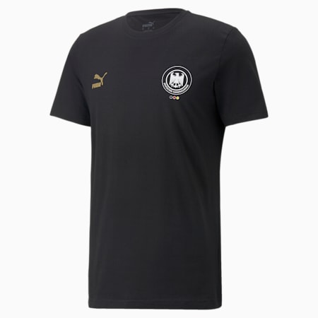T-shirt da pallamano DHB Casual da uomo, Puma Black, small