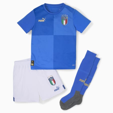 Italië Thuis 22/23 Mini Kit, Ignite Blue-Ultra Blue, small
