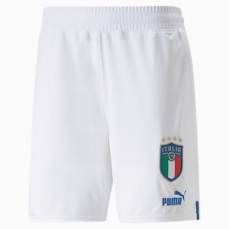 Italy 22/23 Replica Shorts Men, Puma White-Ignite Blue, small-DFA