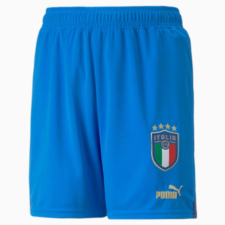 Italien 22/23 Shorts für Jugendliche, Ignite Blue-Ultra Blue, small