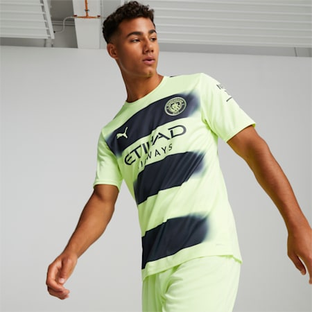 Manchester City F.C. Third 22/Men's Replica Jersey, Fizzy Light-Parisian Night, small-AUS