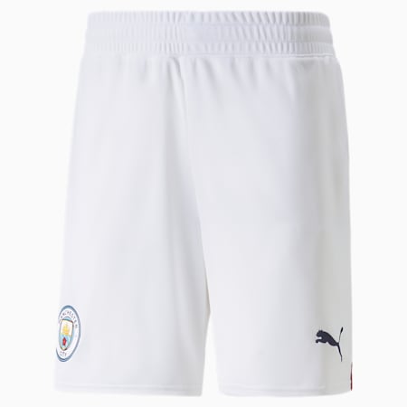 Manchester City F.C. 22/23 Replica Shorts Men, Puma White-Intense Red, small-PHL