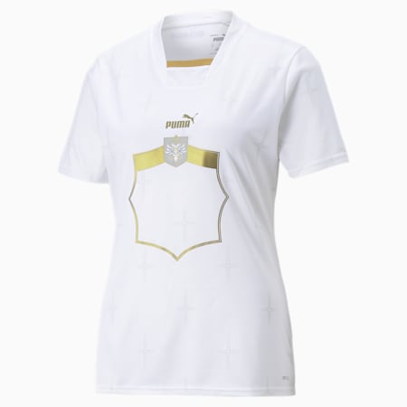 Maillot Away Serbie Femme, Puma White-Victory Gold, small