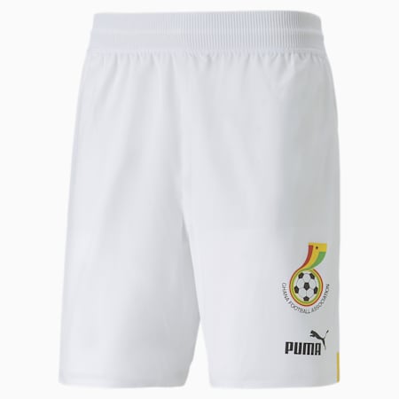 Short 2022 du Ghana, Puma White-Puma Black, small
